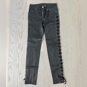 Haute Hippie Leather Pants